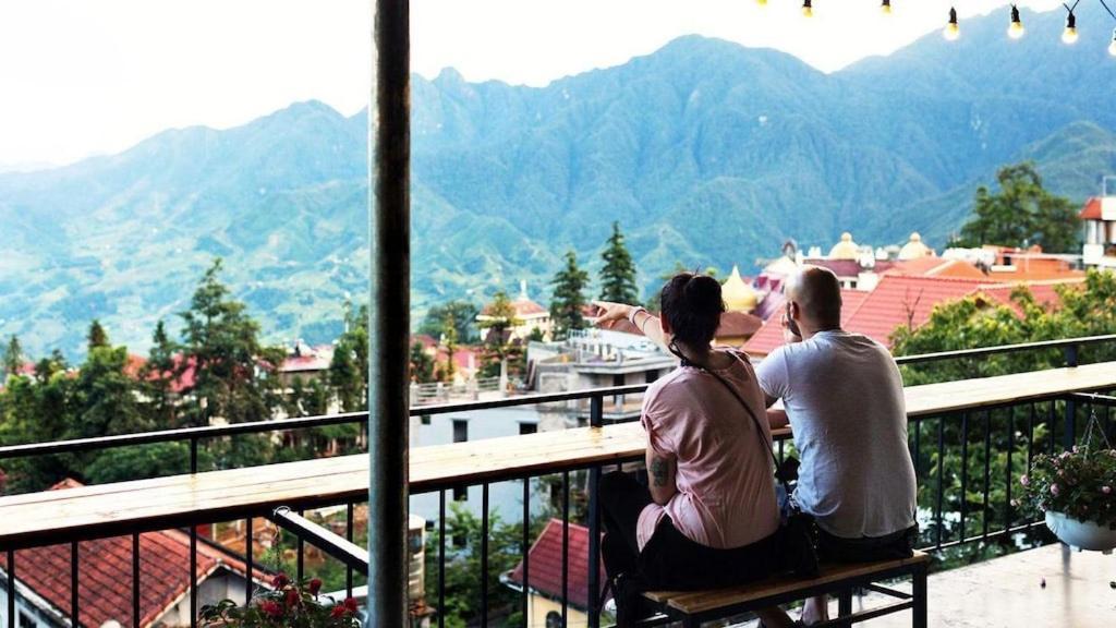 Sapa Center View Hotel Eksteriør bilde